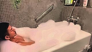 Explosive Drop Asian doing yoga and taking a shower — | yoga seks | knows how to tease and please