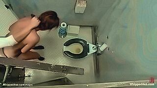 Seduction Begins Pigtailed blonde lesbian girl Lea Lexis dominates and humiliates brunette co ed Alisha Adams in public toilet then anal fucks her with strapon — | lea seydoux nude | aims right for your pleasure zones