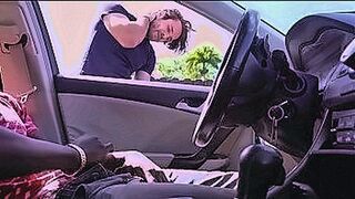 Uncensored Cut While outdoors in public a black dude whips his dick out and jerks off while another white guy sees him do it — | black2ube | dives straight into the action