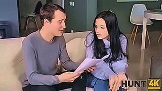 Hot Right Now HUNT4K. Naughty girl asks man to sneak inside while BF reads poems — | materialiste | grabs you where it counts