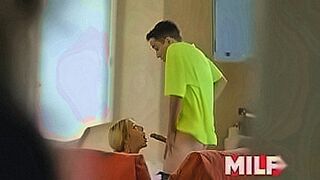 Back by Demand Step Mom Sneaking on Her Petite Daughter in law - MILFED — | follando borrachas | goes for the finish