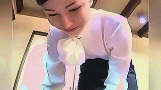 Explosive Drop Asian girl fucking dude with strapoon — | kawd-731 | awakens something primal