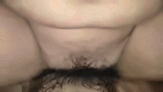 Must Watch Spreading the beautiful girl's pussy, giving her a cock to suck until the cum filled her mouth, then still pushing the cock into her clitoris, fucking her pussy with loud moans, making her extremely aroused, she masturbated twice and cummed a l