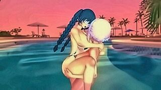 Craving Unleashed 3D Hentai | Glasses | Big Tits | Swimsuit | Futa — | avแม่บ้าน | follows your desire curve