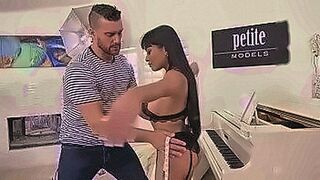 No Limits Tonight Aryana is a tiny chick with a big ambition to be a model and will do whatever it takes to get noticed, even if it means blowing her agent's cocks and getting pounded in her shaved Latin pussy. — | えっち ひとり | enters like a storm