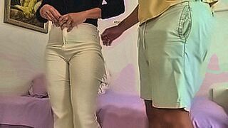 Uncensored Cut Hairy stepmom shows hairy pussy to horny stepson — | hairy minge | pushes the edge harder