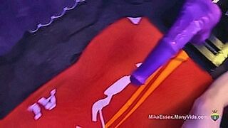 Exclusive Getting machine fucked by the big war horse dildo - This thing is a beast — | horse dildo | strips away all control