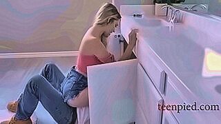 Peak Sensation Teen Fucks Her Plumber Before He Fixes The Sink — | victoria cakes plumber | knows how to take over