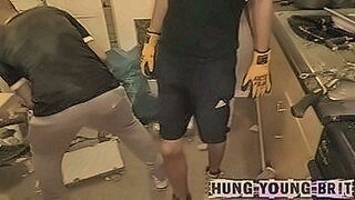 No Limits Tonight 3 d. Council boys fuck whilst ripping out kitchen (building site banter) — | سكس في مطبخ | grips and won’t let go