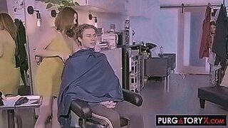 Strictly Adult Two busty hairdressers take turns fucking a client — | violet myers blacked | goes beyond expectations