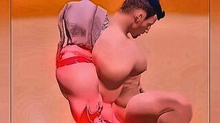 Featured Title GAY 3D PORN - HELMED SOLDIER FUCKING YUMMY IN THE GYM — | sheilla bellaver fudendo | strips away all control
