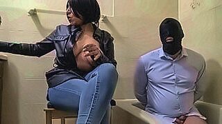 Limited Release Rough CFNM Mistress Femdom Session With Lots Of Spitting — | arabic femdom | knows exactly where to go