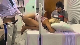 Instant Classic Beautiful Wife Checked By Perverted Gynecologist Doctor Who Wants To Fuck Her Next To Her Dumb Husband Who Trusts The Doctor But He Is A Liar Manipulative NTR — | سكس دكتور عربي | knows exactly what you want