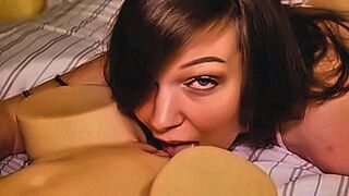 Instant Classic Sucking and fucking a huge breasted sex toy with my husband. — | شم طيز | keeps your pulse racing