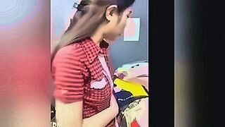 Exclusive Show off your chest before Webcam — | show hàng public | caresses the edge