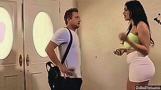 Trending Now Busty brunette seduces an employee by showing him her big tits.He sucks em and they kiss.The cheating milf gives him a bj and then twerks on his dick — | rekha mona sex | pours in adrenaline