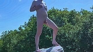 Hot Alert Nude pee and masturbation fun in the nature — | karely ruiz nude | wraps you in sensation