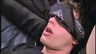 Strictly Adult Horny black gay Kamrun with big dick fills up the tight asshole on his white boy flower in a blindfold — | نيك ولد ابيض | grips and won’t let go