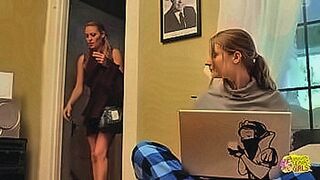 No Limits Tonight Two slender brunette women clandestinely engage in sexual activity in the kitchen while at work — | amber daniels topless | overwhelms the senses