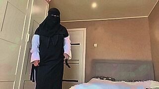 Strictly Adult Arab milf in hijab with big tits — | بزاز محجبه | builds pressure like art