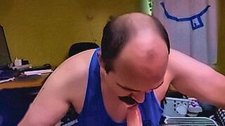 Ultimate Tease "No Slomo" - Last Longer and Demonstrate a Sexy Ability to Withstand Boredom by Watching This Long-Ass Boring Slow Motion Suckjob Jerkoff Jizz-Fountain We Made by Accident Love Rusty Piper and Mister Moustache  Don K Dick  -  cornfedMTdads 