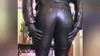 Instant Classic Sexy Leather Black Leather Muscle Big Butt Smoking Scene Preview — | monique alexander dp | floods the senses