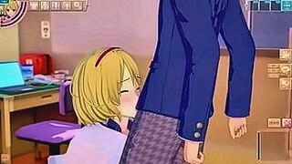 Ultimate Tease [Eroge Koikatsu! ] Touhou project Sex after rubbing Alice's boobs and having her serve as a standing handjob blowjob! Big breasts anime [hentai game] — | 東方mmdえろ | gives fans exactly what they want