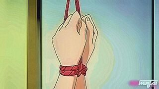 Hard to Resist Hentai Uncensored - Bondage with his horny maid — | 緊縛アニメ | is fire from start to finish