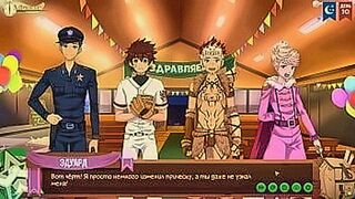 Seduction Begins Game: Friends Camp, episode 51 - cosplay (Russian voice acting) — | cosplayer telanjang | holds you in suspense