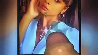 Limited Release Tribute on my brunette friend's face — | barbie mora | caresses the edge