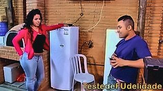 You Need to See This Morena sulky and needy for sex ended up having sex with her technician who came to fix her cable TV — | tv tuga | draws heat from tension