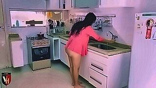 No Limits Tonight Husband Fucking Wife in the Kitchen — | sexo internacional | floods the screen with tension