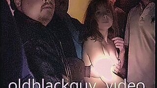 Explosive Drop oldblackguy takes debbie inside the adult theater — | adultclub | knows how to take over