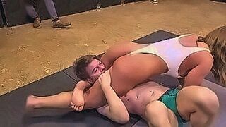 You Need to See This Sheena wrestling - real mixed and female wrestling and domination! — | headscissor | locks your gaze