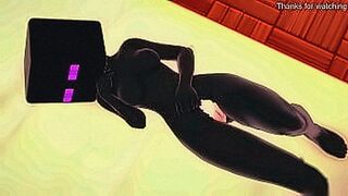 Lips Locked Full body Enderman cosplay for bedtime fuck (uncensored) — | fitness uncensored | builds slow and finishes hard