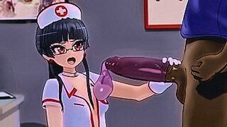 You Know You Want It Anime Nurse Handjob! B — | hanti | keeps the tension high
