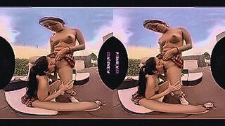 Steamy Debut PORNBCN VR Two lesbian s sneak into my front yard to have sex in front of me. Harness fucking and squirting cosplay julia de lucia and mia navarro virtual reality porn, — | コスプレ 潮吹き | guides you through pleasure