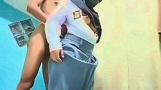 Explosive Drop student sex toy party with her boyfriend — | ngentot siswi | rides the rhythm perfectly