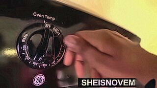 Hot Alert I Caught My Young Hot Step Sister In The Kitchen And Got Horny, Face Fucking Her Cute Mouth And Shaved Pussy Hardcore Cowgirl, Petite Ebony Whore Sheisnovember Riding Big Dick BBC Closeup on The Counter With Big Tits Out Erotica By Msnovember — 