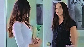 For Your Eyes Only Lesbian teen takes her milf tutor to her bedroom.She strips naked and starts kissing.The big tits cougar gives in licking the petite babes hairy pussy — | karlee grey shoplyfter full video | pulls no punches