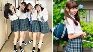 Japanese school lesbian porn