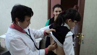 Porn japanese schoolgirls medical examination