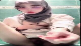 Strictly Adult Jilbab Indo Cantik Colmek — builds slow and finishes hard