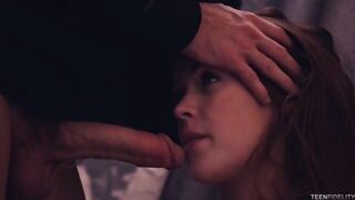 Top Rated Sexy Teen Blows Her Stepdad While Step Mom's Gone - Kimberly Brix — makes you beg inside